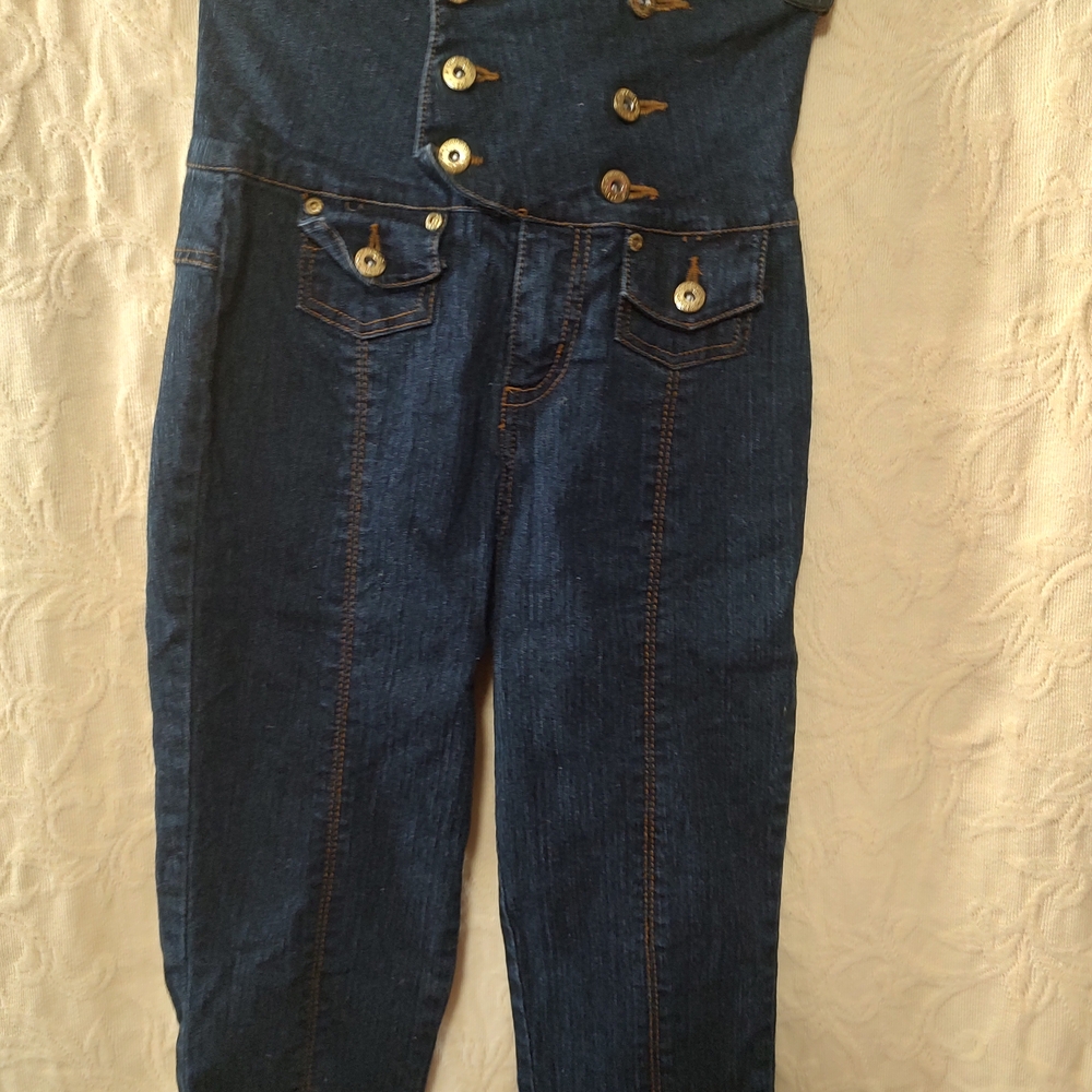 Nique Stylish Blue Women's Jeans Ankle High Size 3
